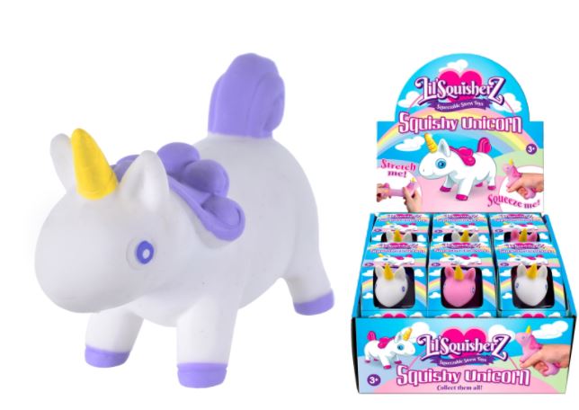 Unicorn Squeeze Squishy Toy - Click Image to Close