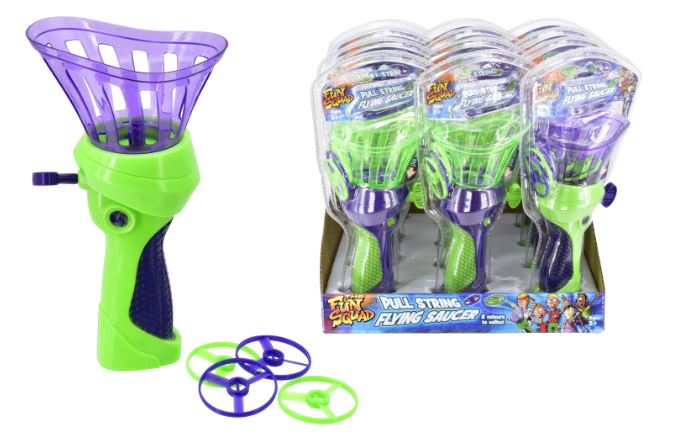 Pull String Flying Saucer - Click Image to Close