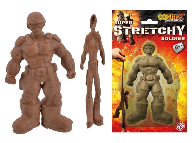 Super Stretchy Squeeze Squishy Soldier "Combat Mission" - Click Image to Close