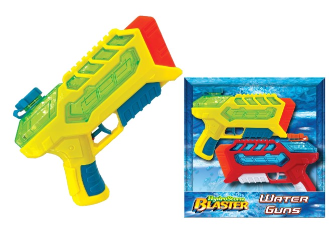 2pc Water Guns In Open Touch Box - Click Image to Close