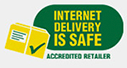 Internet Delivery is Safer - Accepted Retailer