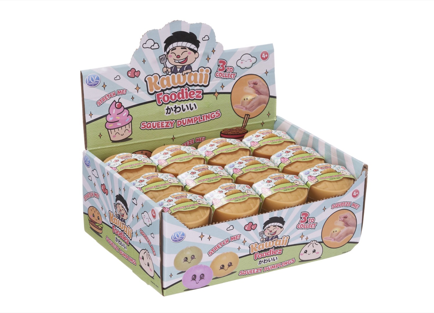 SQUEEZY DUMPLING 5.5CM KAWAII