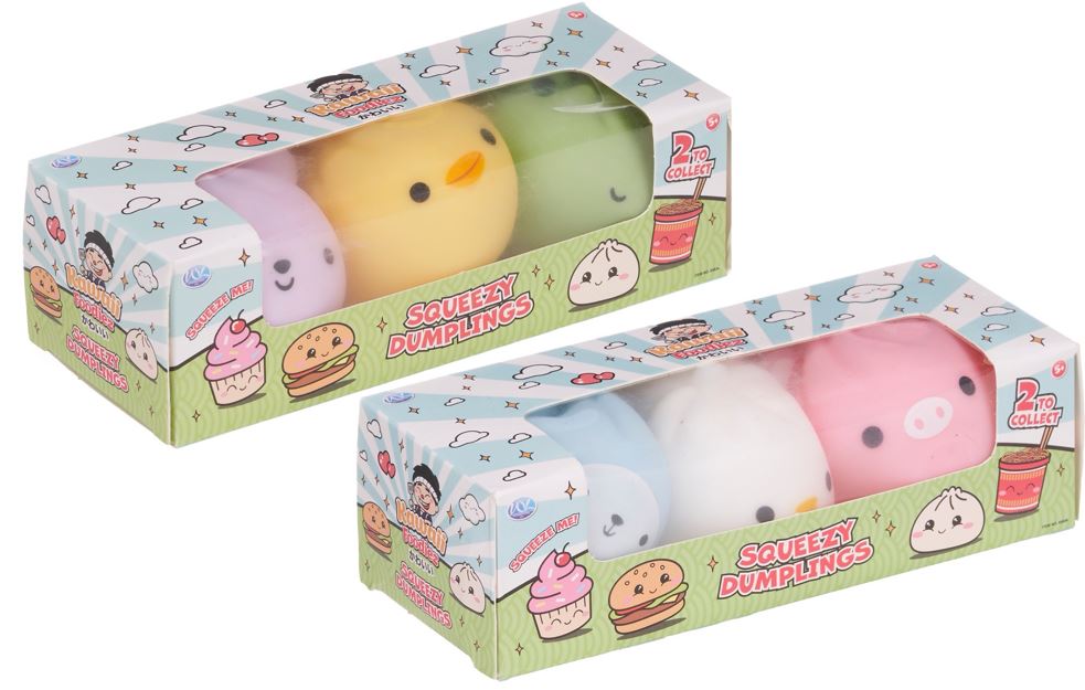 Kawaii Squeezy Dumplings 3pk