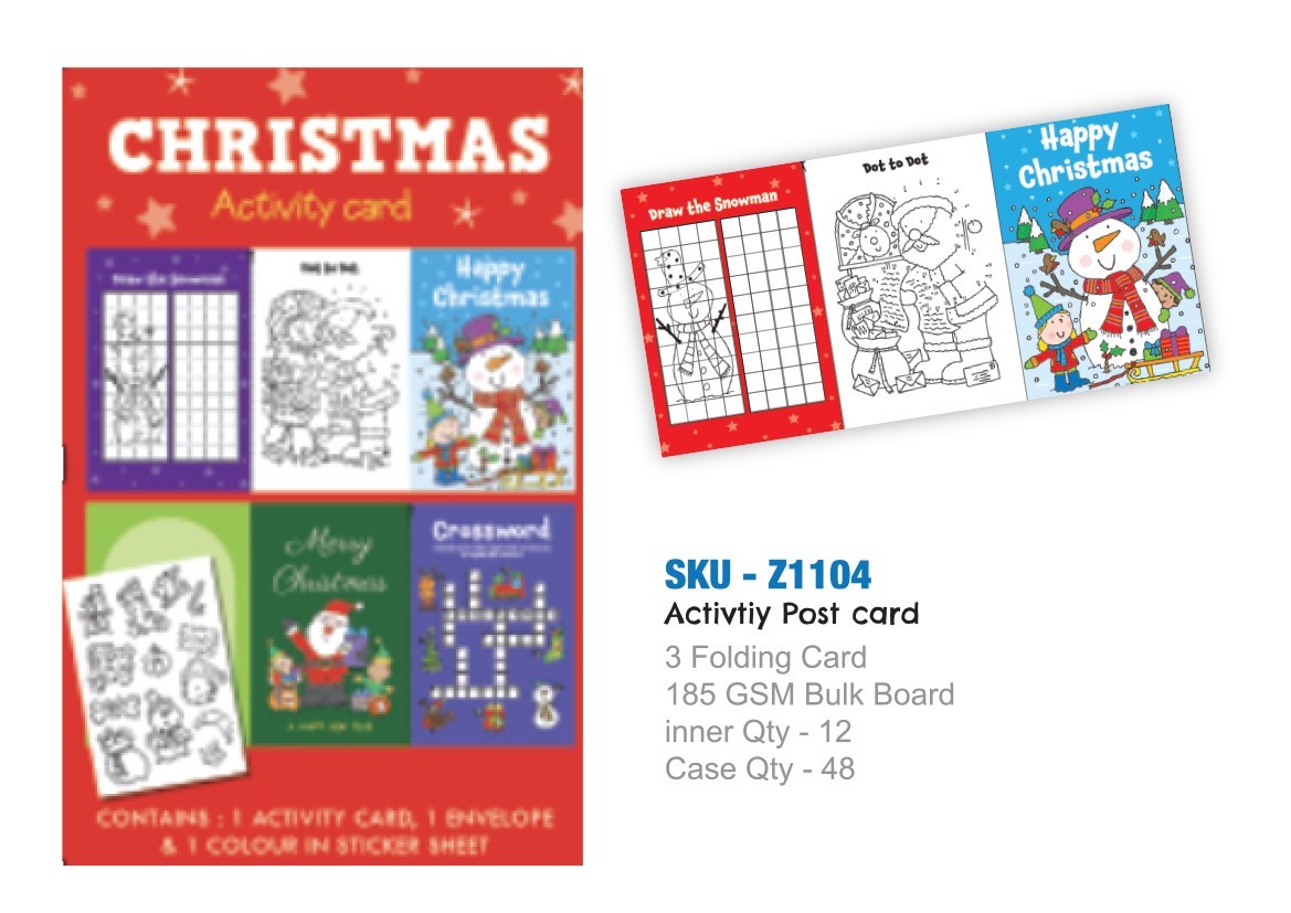 Christmas Activity Card