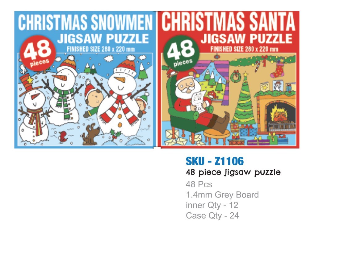 Christmas Jigsaw Puzzle 48pc