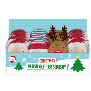 Christmas Plush Glitter Squishies